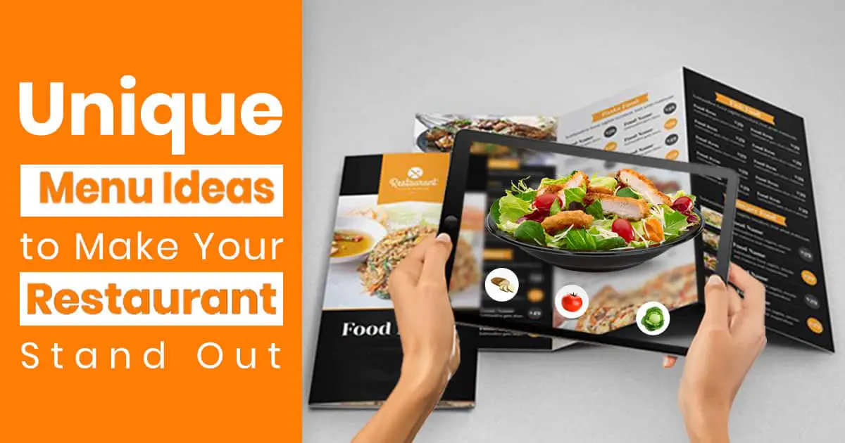 Restaurant Menu Ideas