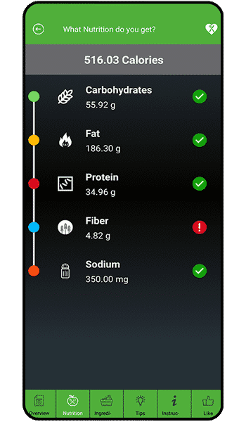 Best Diet Meal Plan App Nutrition Screen