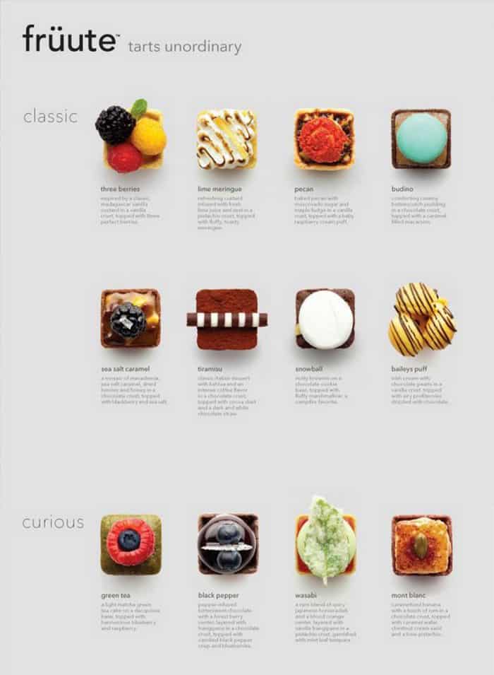 minimalist menu ideas