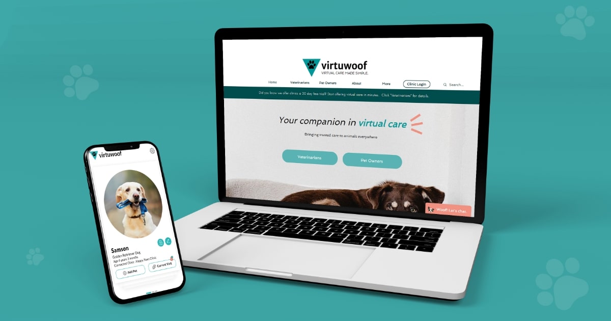 Veterinary Telemedicine app for vet & pet