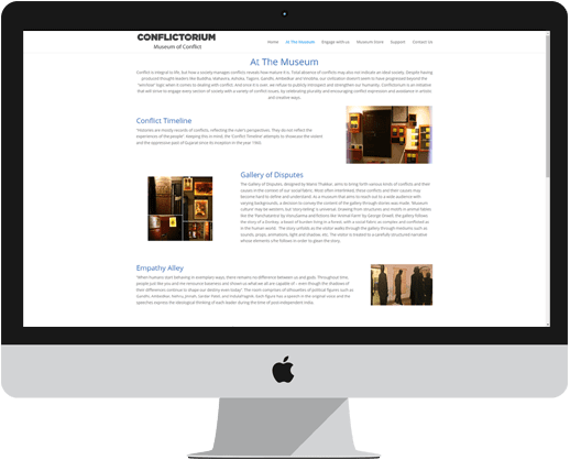 museum website design strategy