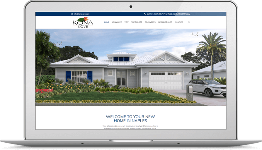 Real estate website development