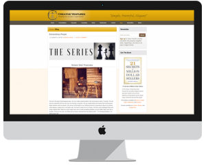 consulting business website development features