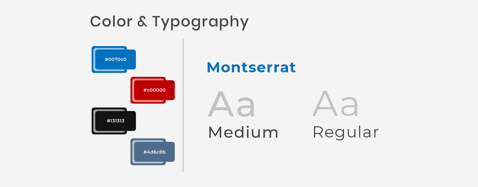 VW Color Typography