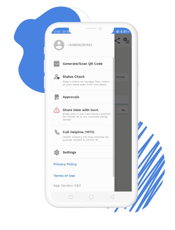 features of arogya setu app
