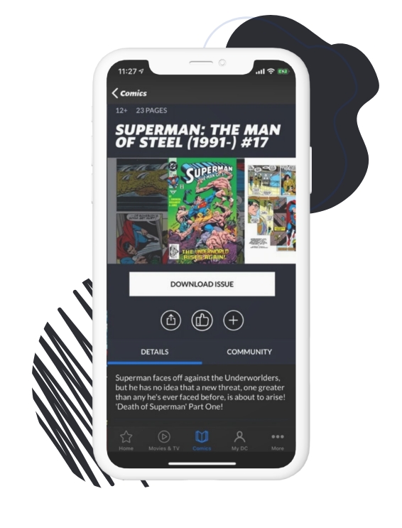 Features of DC Universe App