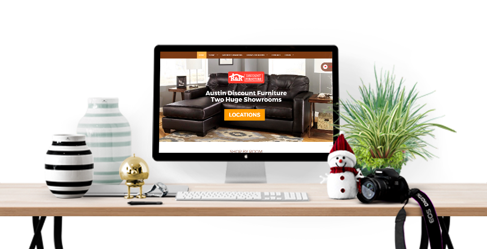 best furniture shop website design solution