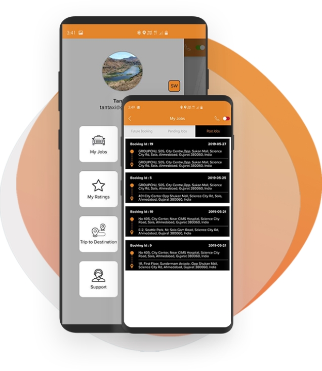 Driver App Feature