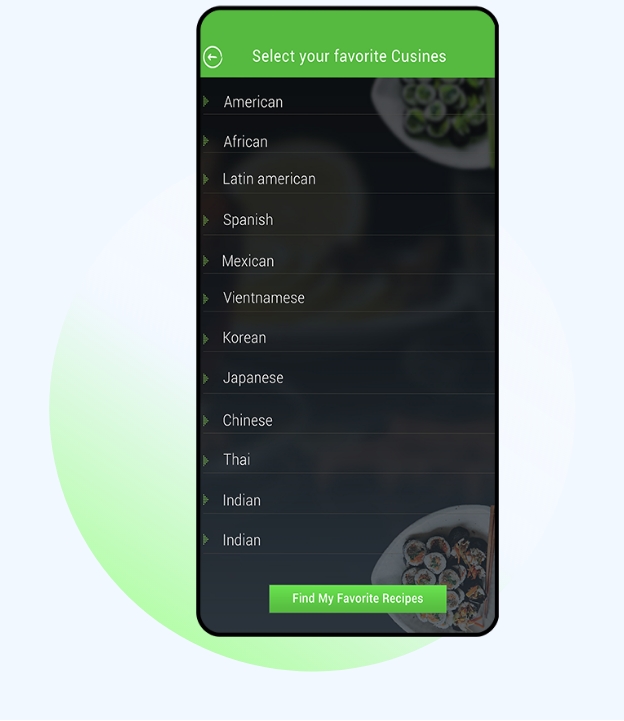 Cusine Screen