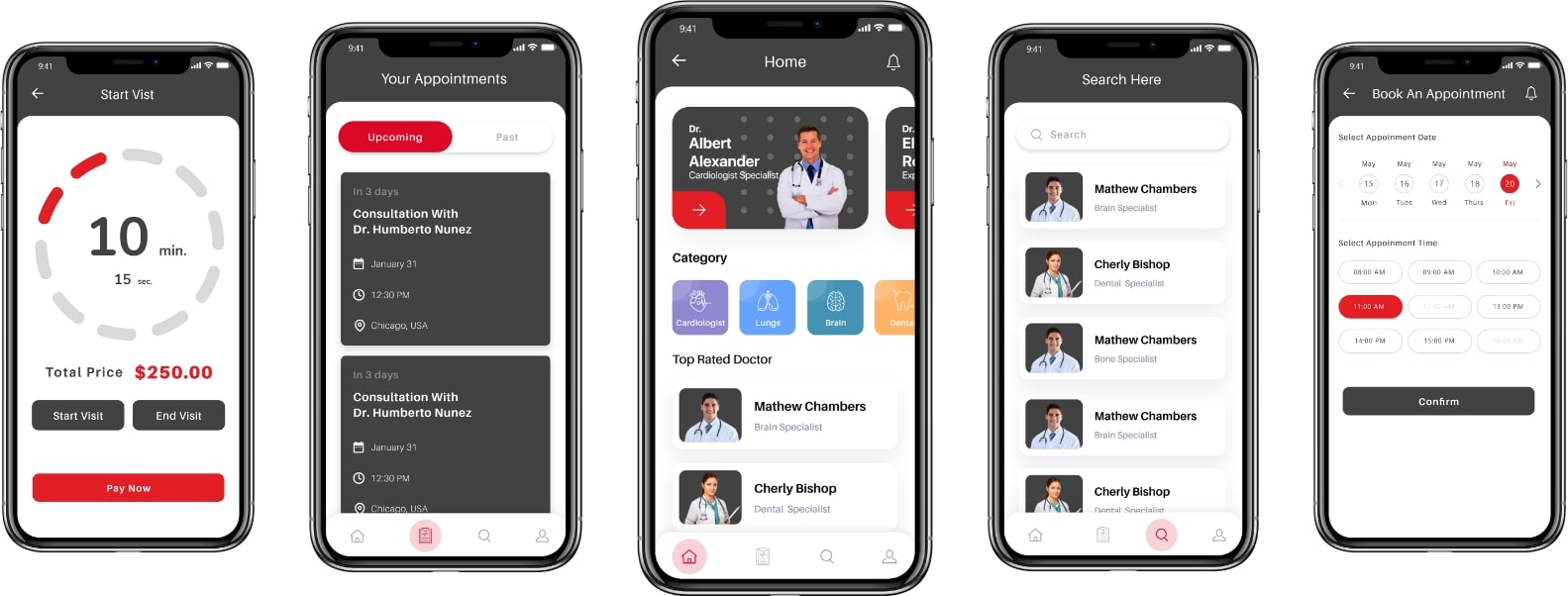 telemedicine app screenShot