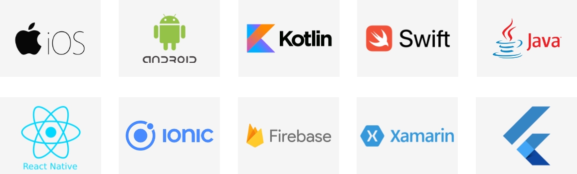 mobile development technologies stack