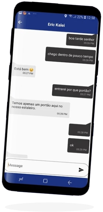 connectcargo customer app screen one