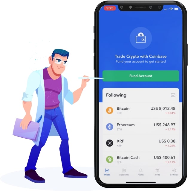 Develop a Cryptocurrency Marketplace Like Coinbase App