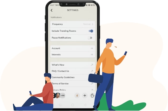 features of the chosen app