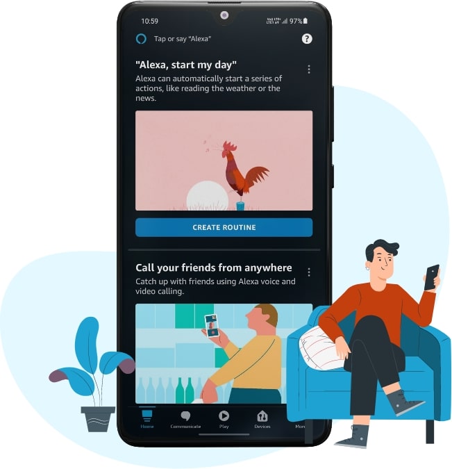 amazon smart home app