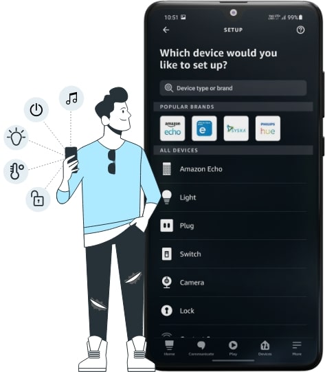 smart home alexa app