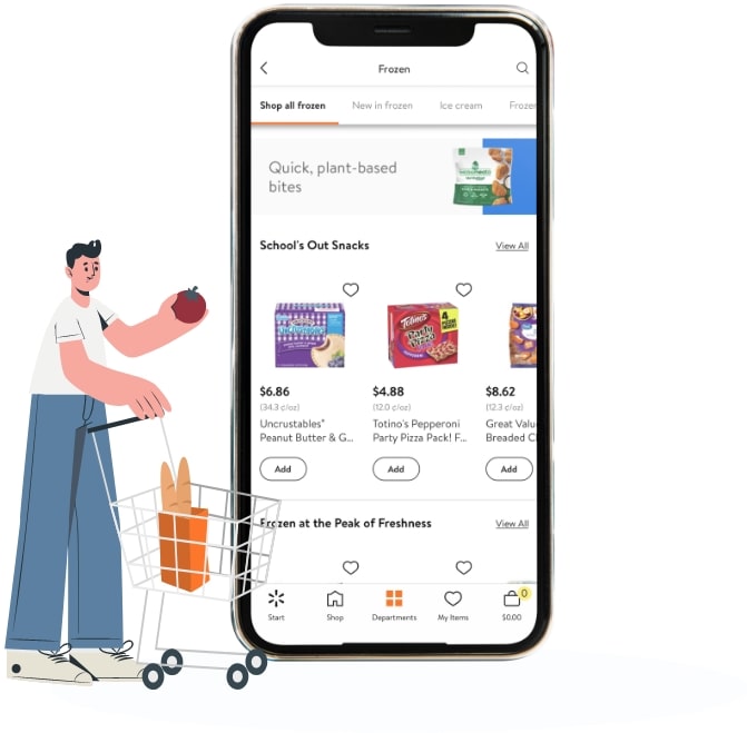 How to Build an App Like Walmart App & Cost to Develop Ecommerce App