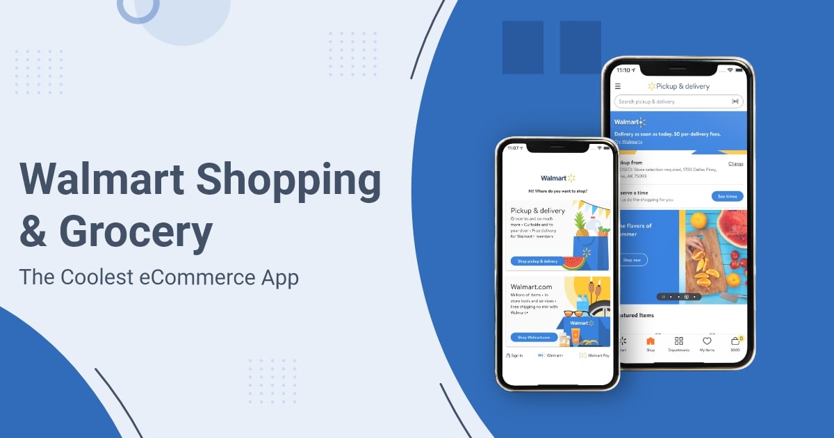 Application like walmart