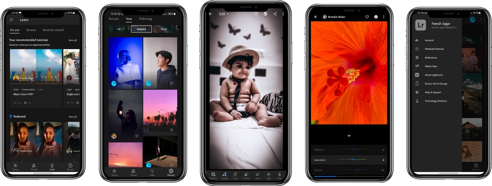 app screenshot for lightroom app