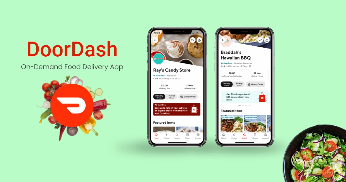 Doordash Food Delivery App
