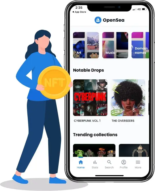 app like OpenSea