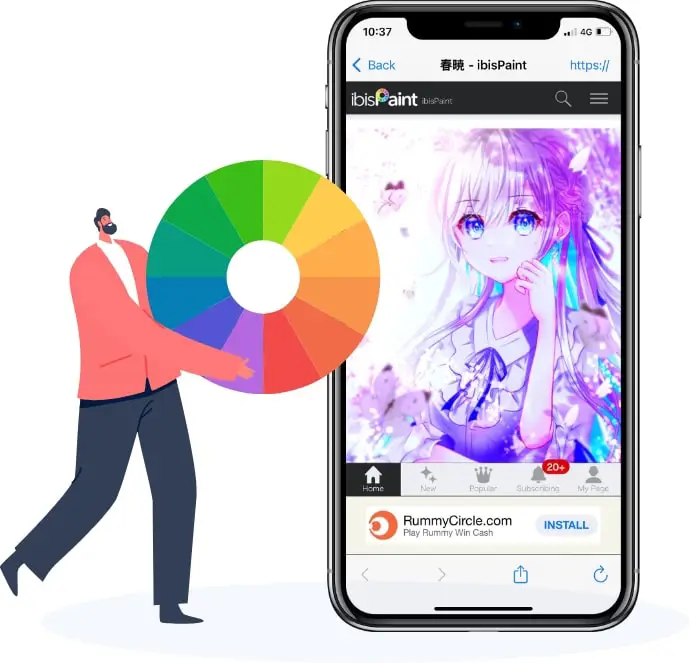 app similar to Ibis paint x
