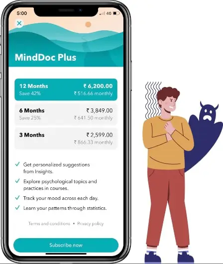 top features of the MindDoc app