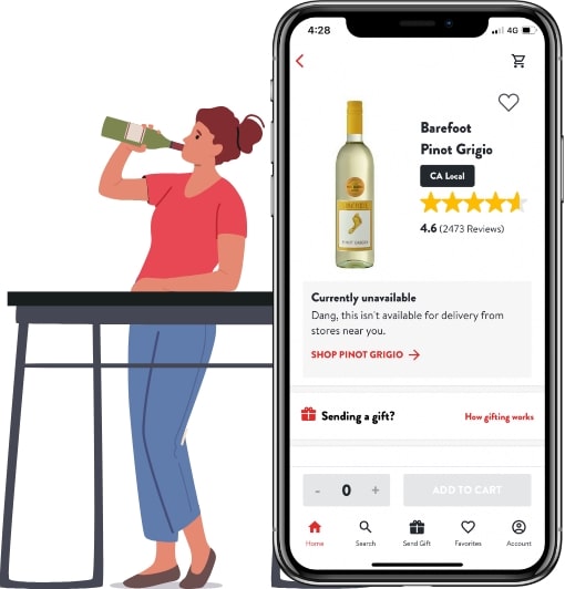 top features of drizly application