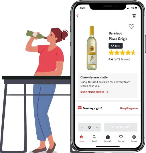 top features of drizly application