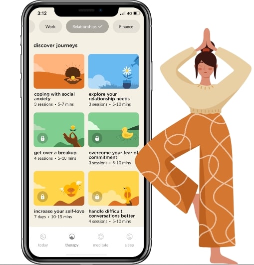 features of the evolve app