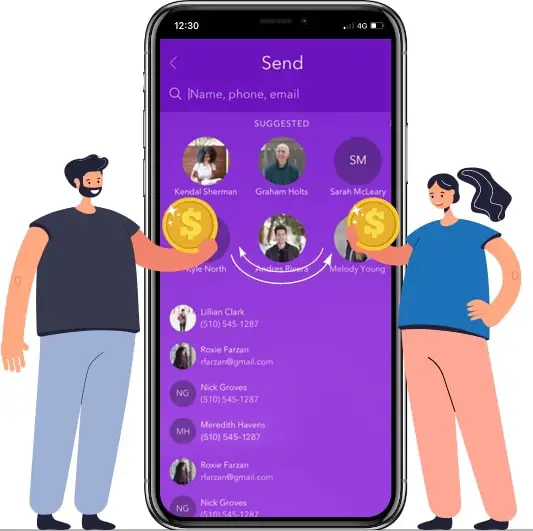 Feature of Zelle App