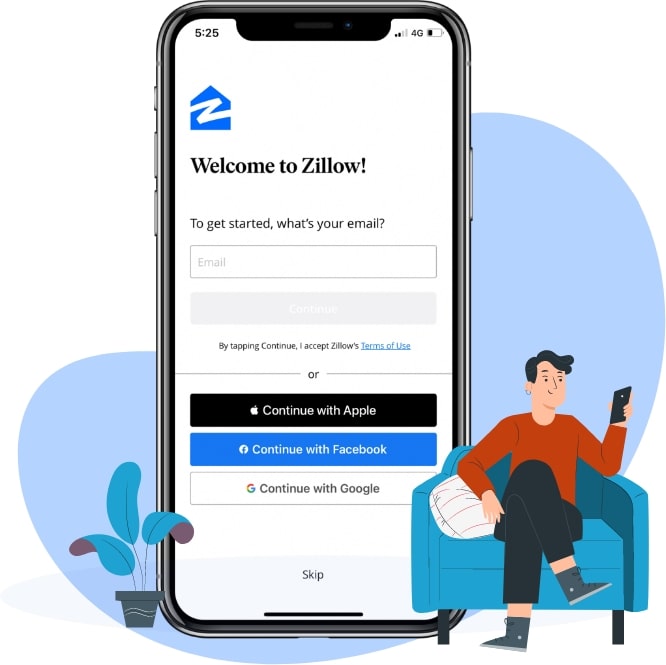 How to Use Zillow App