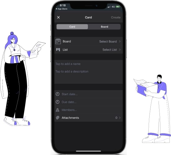 Feature of Trello App