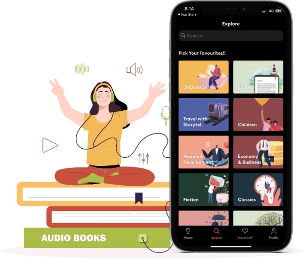 Feature of Storytel App