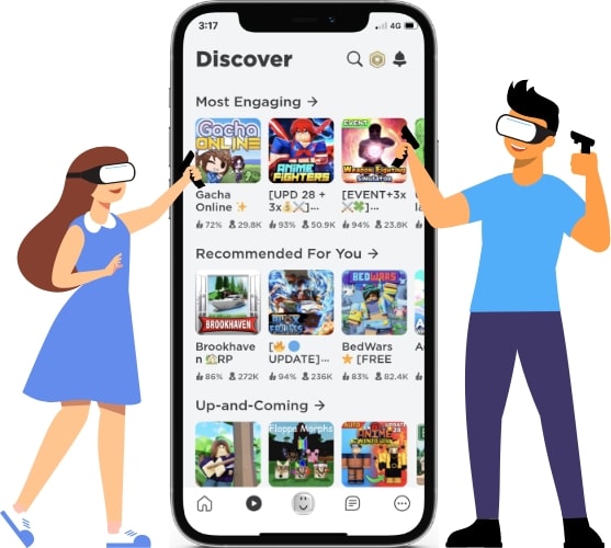 Features of the Best VR Roblox Games App