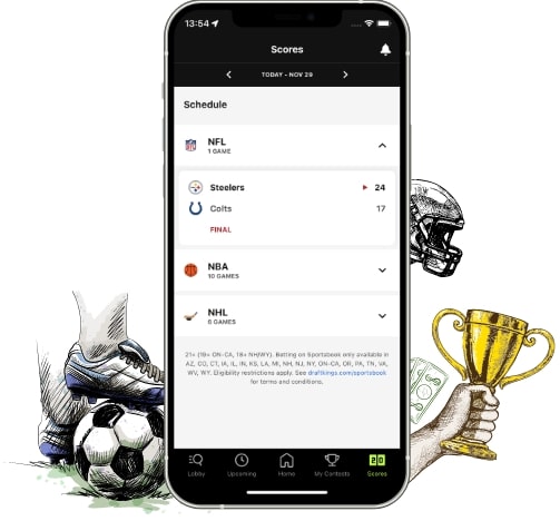 Features of Draft Kings App