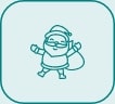 Secret Santa Generator Icon