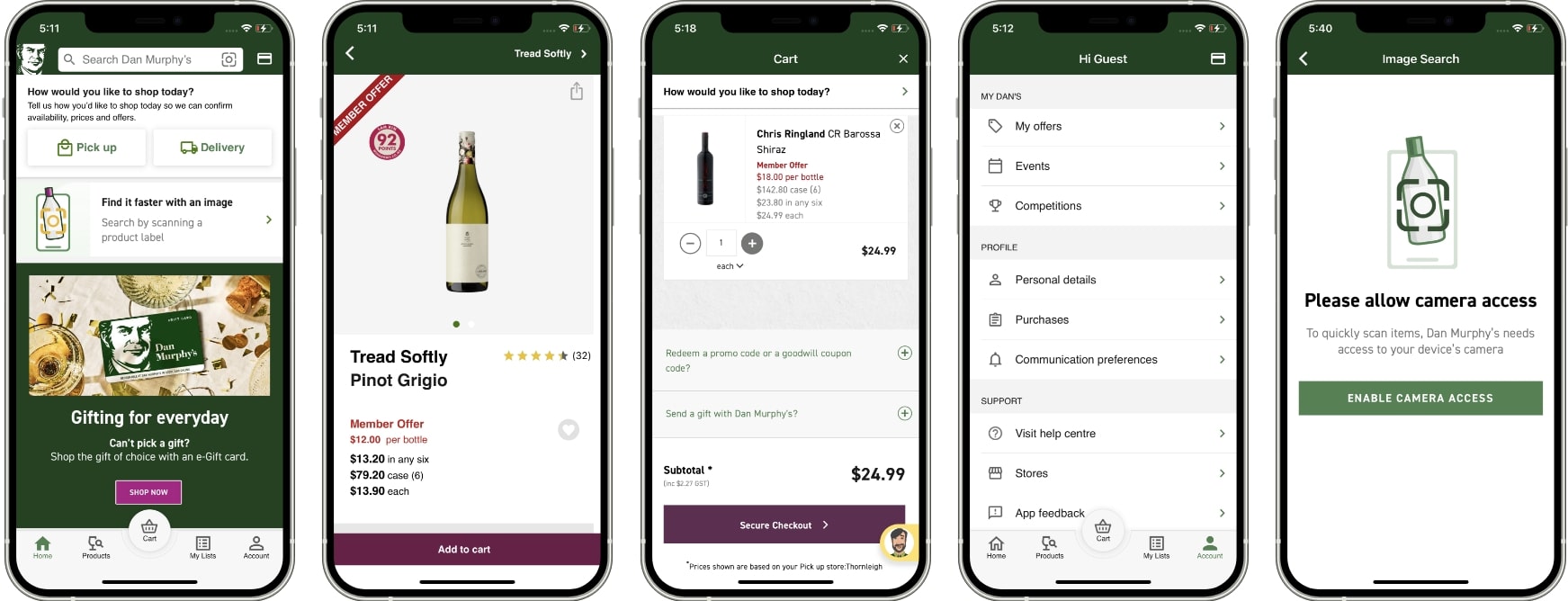 Dan Murphys Screenshots