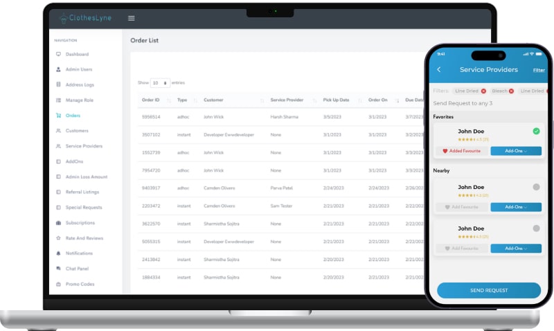 Laundry App Development