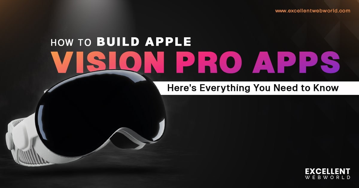 how to build apple vision pro app
