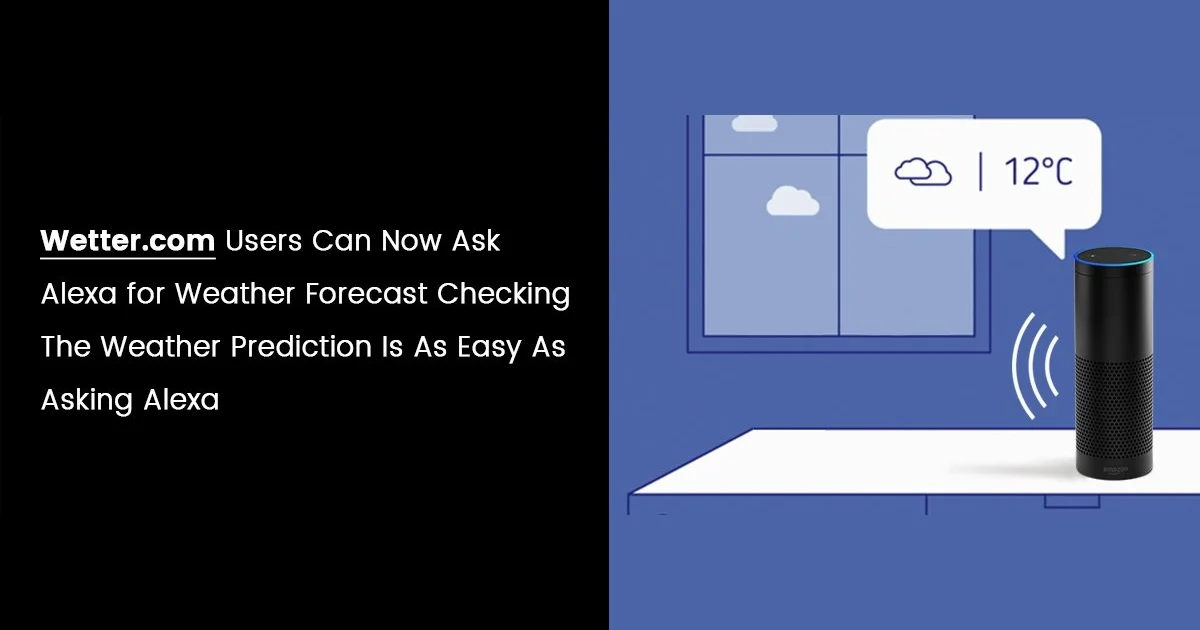 Best Alexa Weather App Solution