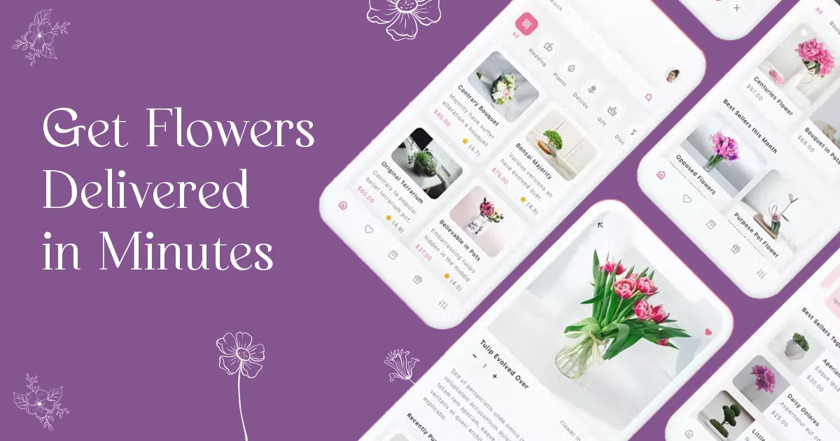 Build an uber like flower Delivery App