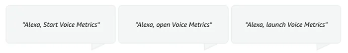Best Voice Metrics Alexa Commands