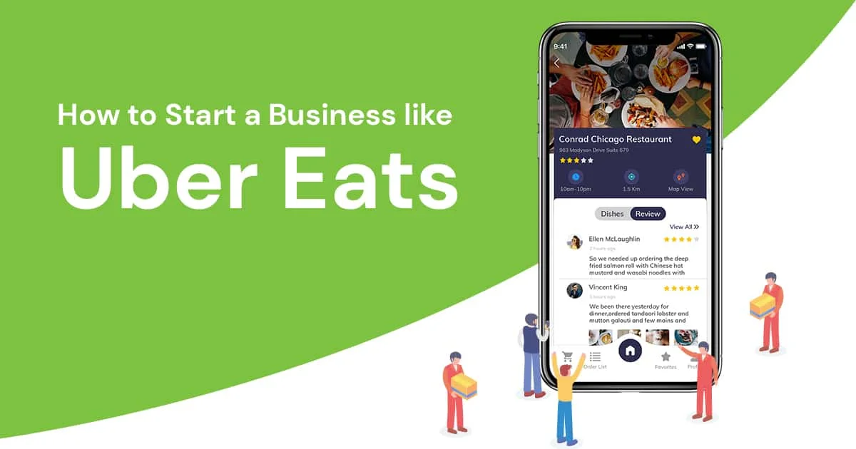 How to build an app like uber eats? - Guide
