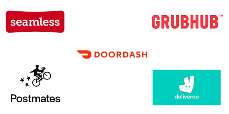 top food delivery logo