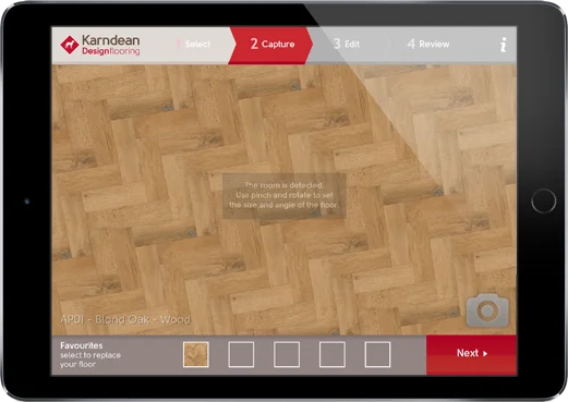 Ceramic Mobile App screen 1