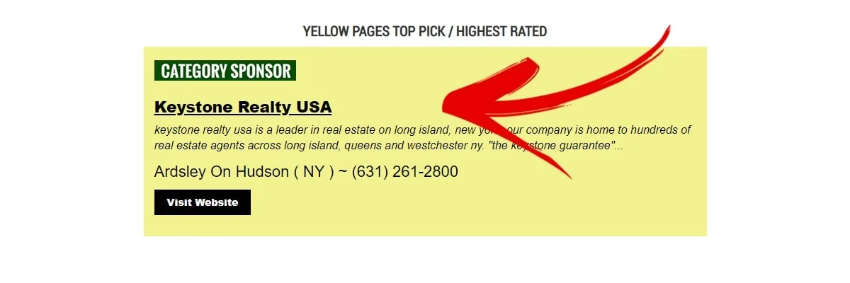 Premium Listing
