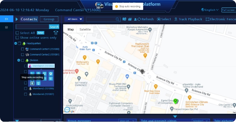 audio call and recording module 4