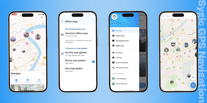 Sygic GPS Navigation App UI