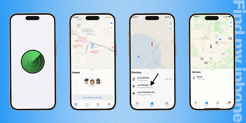 findmyiphone apps ui design